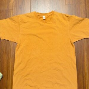 Classic Men's Orange Short Sleeve Tee